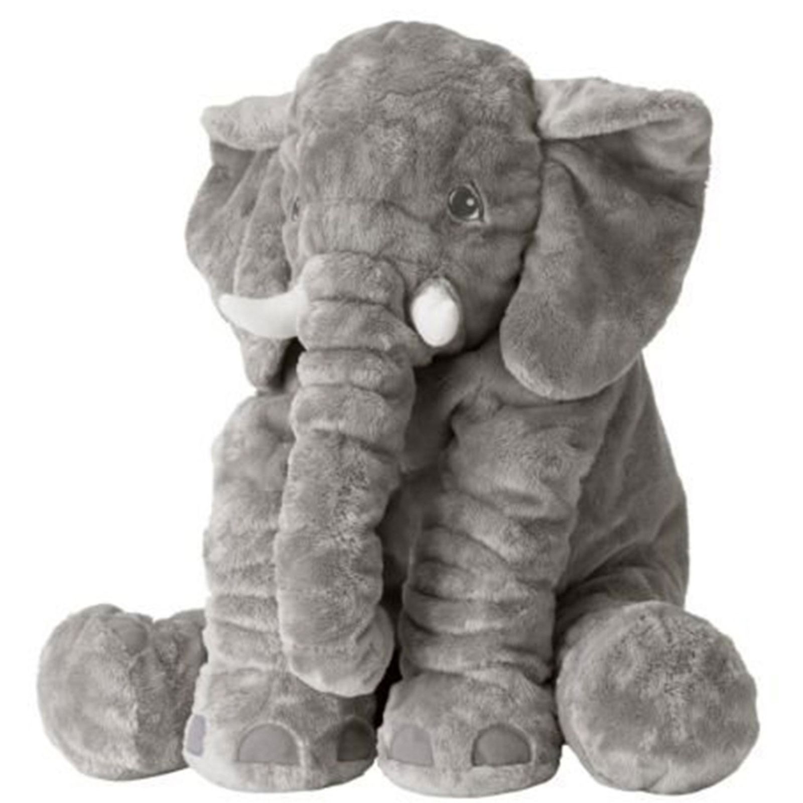 عروسک طرح فیل بالشتی مدل mommy elephant ارتفاع 60 سانتی متر -  - 1
