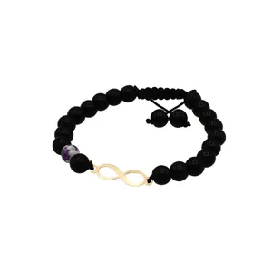 دستبند نقره زنانه طرح بینهایت مدل 001