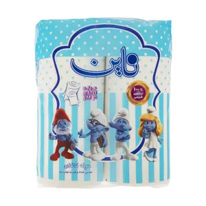 دستمال حوله کاغذی ناین مدل Embossed بسته 4 عددی