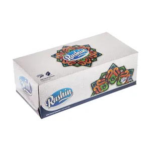 دستمال کاغذی 150 برگ راشین مدل Colorful
