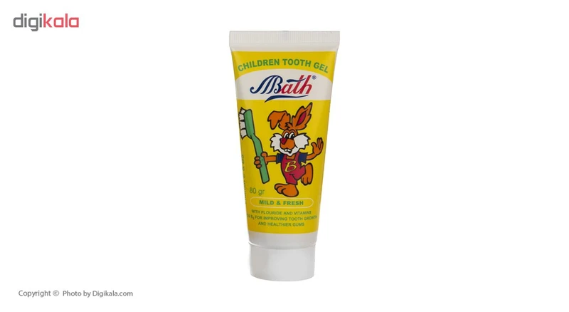 عکس شماره 2 : خمیر دندان کودک بس مدل mild and fresh حجم 80 میلی لیتر