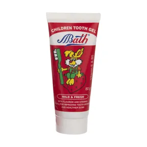 Bath Strawberry Toothpaste For Kids 80ml