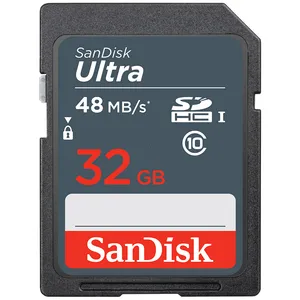 کارت حافظه SDHC سن دیسک مدل Ultra کلاس 10 استاندارد UHS-I U1 سرعت 533X 48MBps ظرفیت 32 گیگابایت