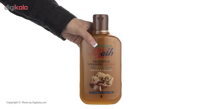 شامپو مو بس مدل Walnut And Almond حجم 1000 میلی لیتر