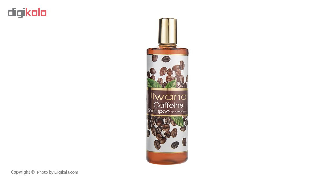 شامپو مو ژیوانا مدل Caffeine حجم 500 میلی لیتر