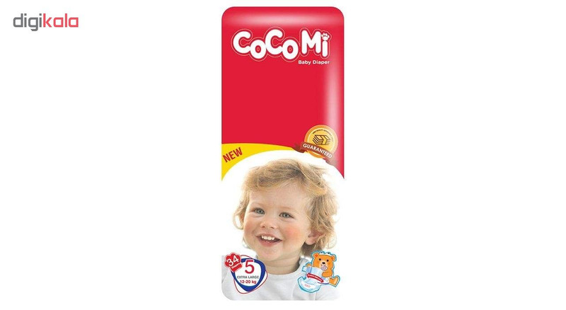 پوشک کوکومی مدل Eco34 سایز 5 بسته 3 عددی