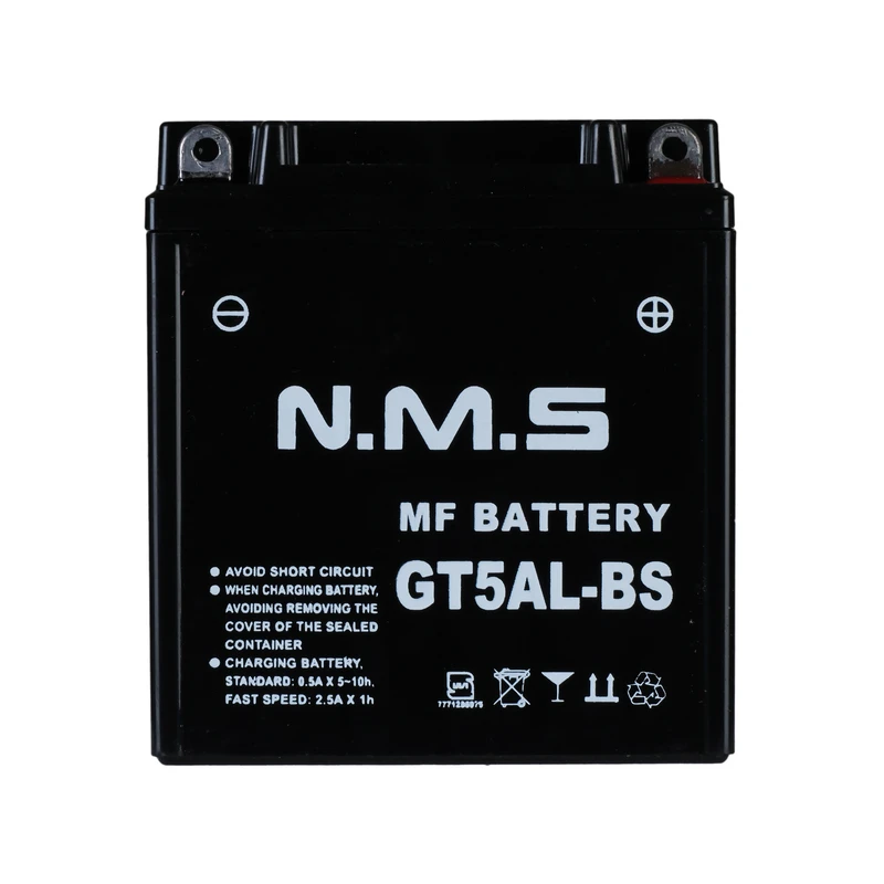باتری موتورسیکلت ان ام اس مدل GT5AL-bs 