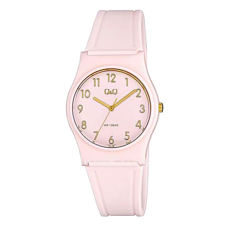 ساعت مچی عقربه ای دخترانه کیو اند کیو مدل vp34j077y