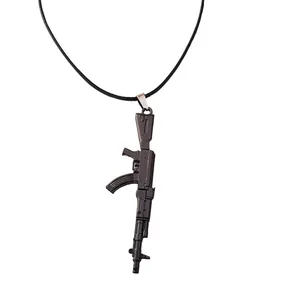 گردنبند مردانه طرح کلاشینکوف کد g62