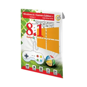 سیستم عامل Windows 8.1 نسخه Gamers Edition + Auto Driver 2016 نشر گردو