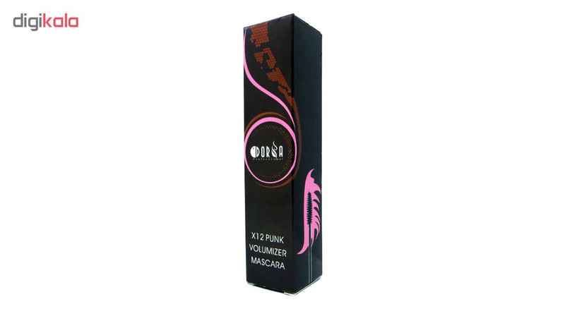 ریمل حجم دهنده درسا مدل X12 Punk