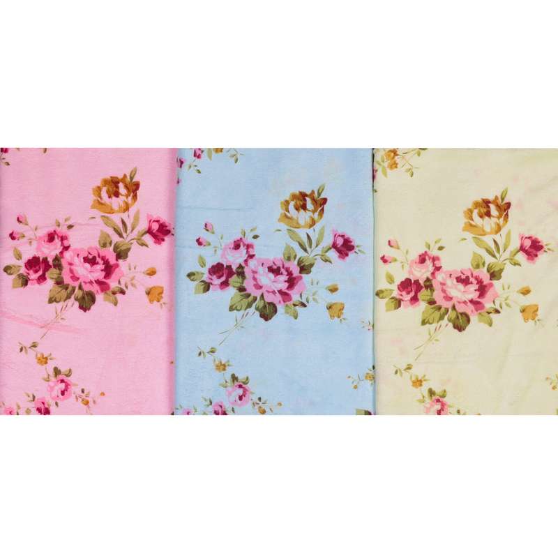 دستمال نظافت خودرو طرح Rose مدل Q88 بسته ۳ عددی