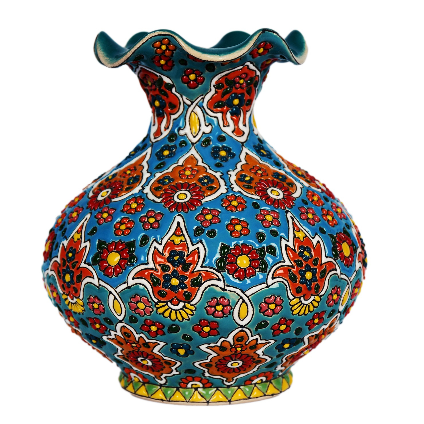 گلدان میناکاری مدل G-104