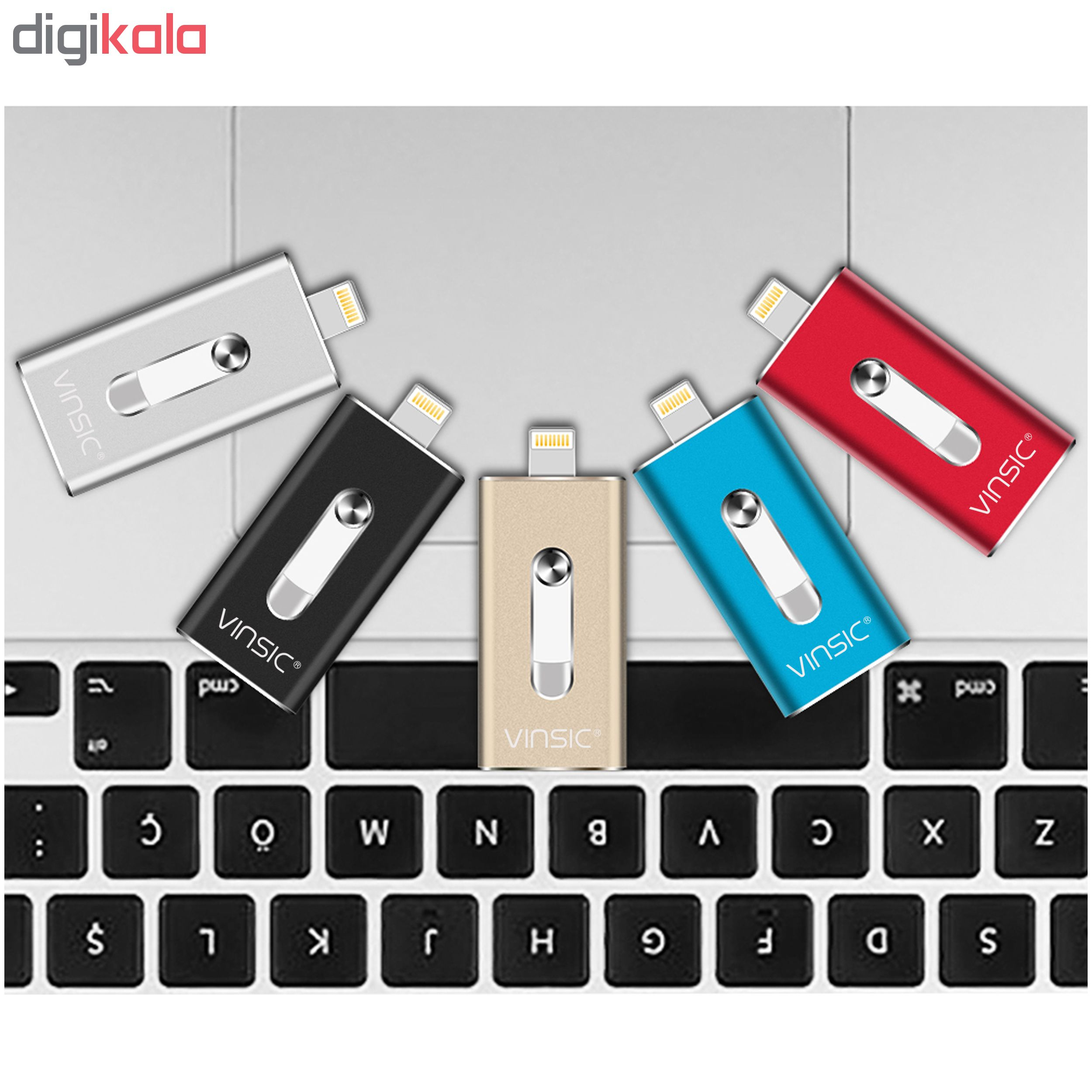 فلش مموری وینسیک مدل iSTAR ظرفیت 8 گیگابایت