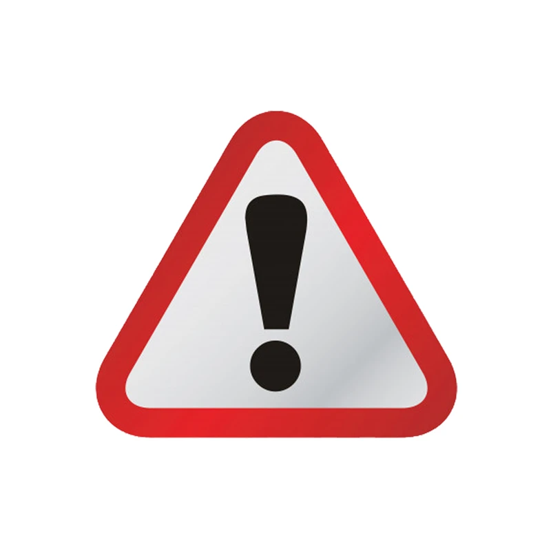 استیکر تزئینی موبایل طرح Hazard مدل STM862