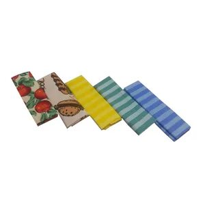 دستمال آشپزخانه کد 3703 مجموعه 5 عددی