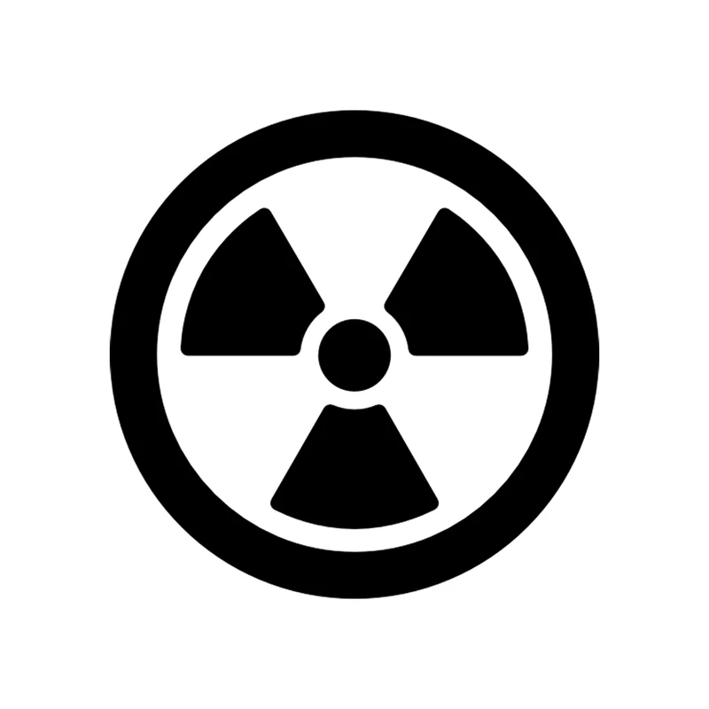 استیکر تزئینی موبایل طرح Atomic Hazard مدل STM871