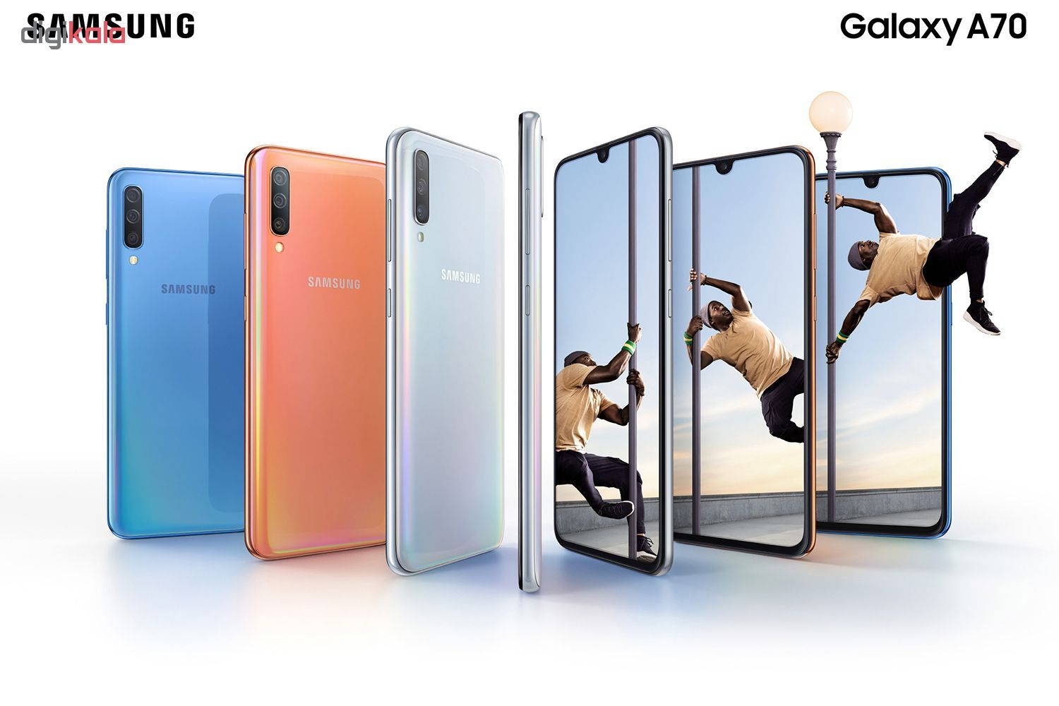 گوشی موبایل سامسونگ مدل Galaxy A70 SM-A705FN/DS دو سیمکارت ظرفیت 128 گیگابایت main 1 8