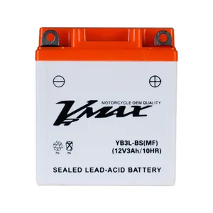 باتری موتورسیکلت وی مکس مدل YB3L-BS 
