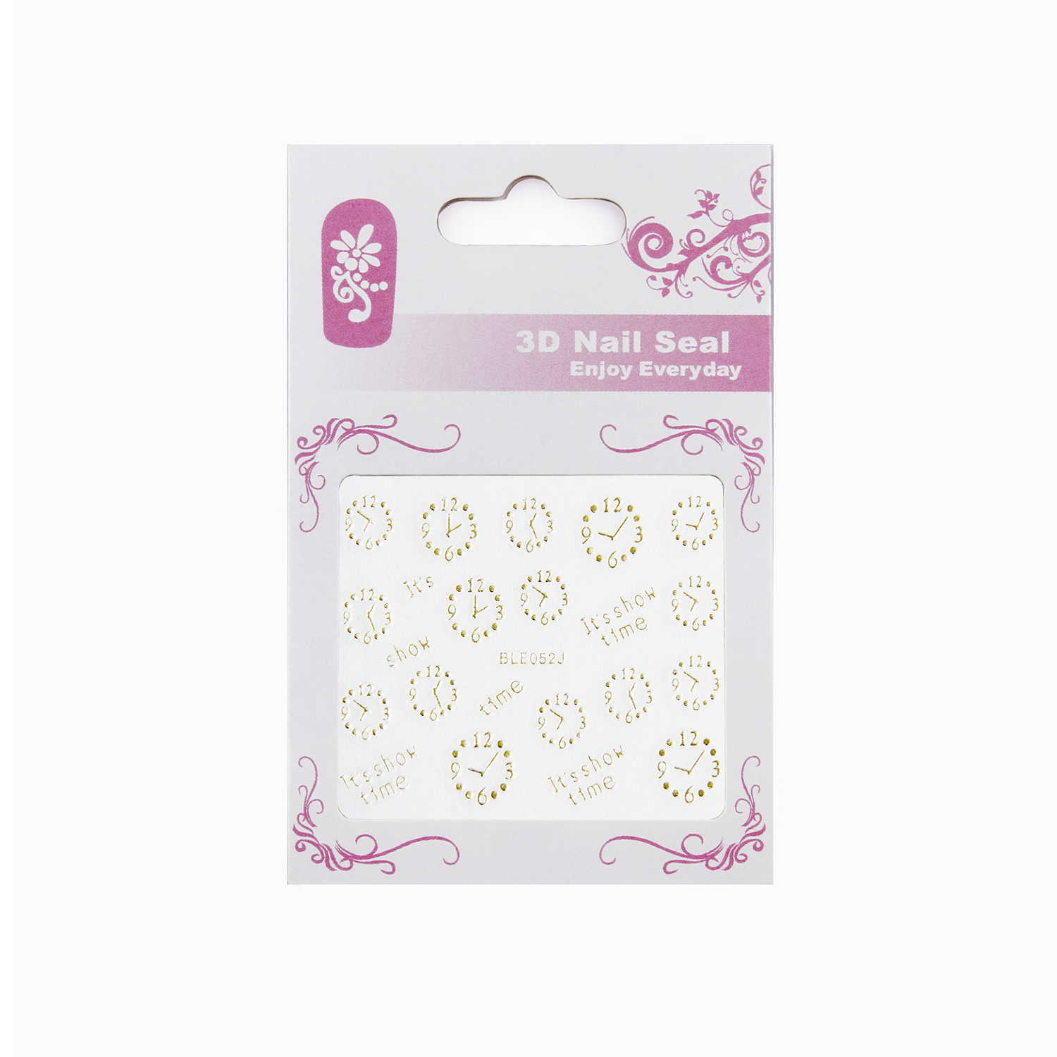 استیکر طراحی ناخن مدل BLE052J