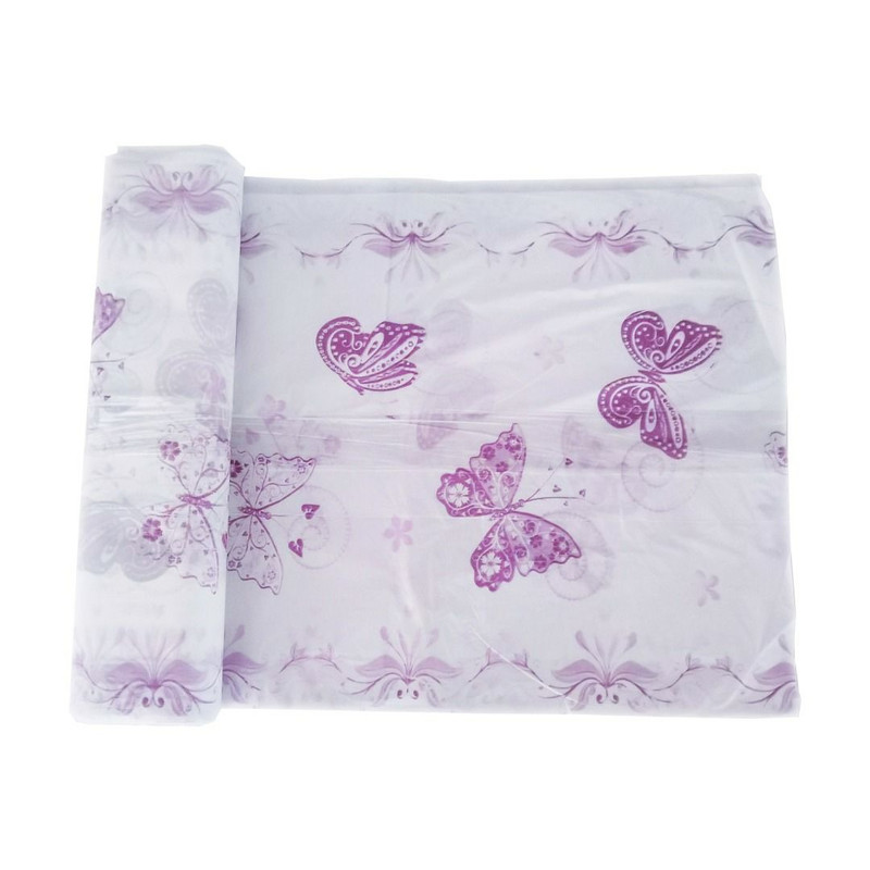 سفره یکبار مصرف سنین طرح پروانه کد 6973 رول 50 متری