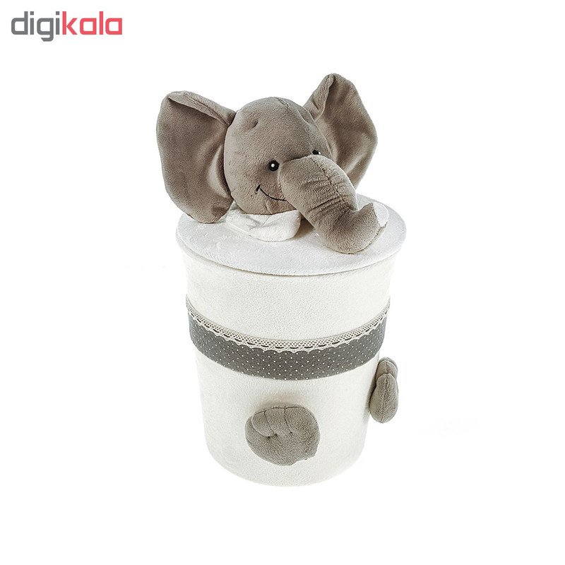 ست سطل و جادستمال اتاق کودک طرح فیل کد G-W