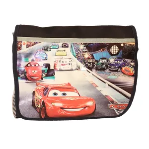 کیف دوشی پسرانه طرح cars کد 100