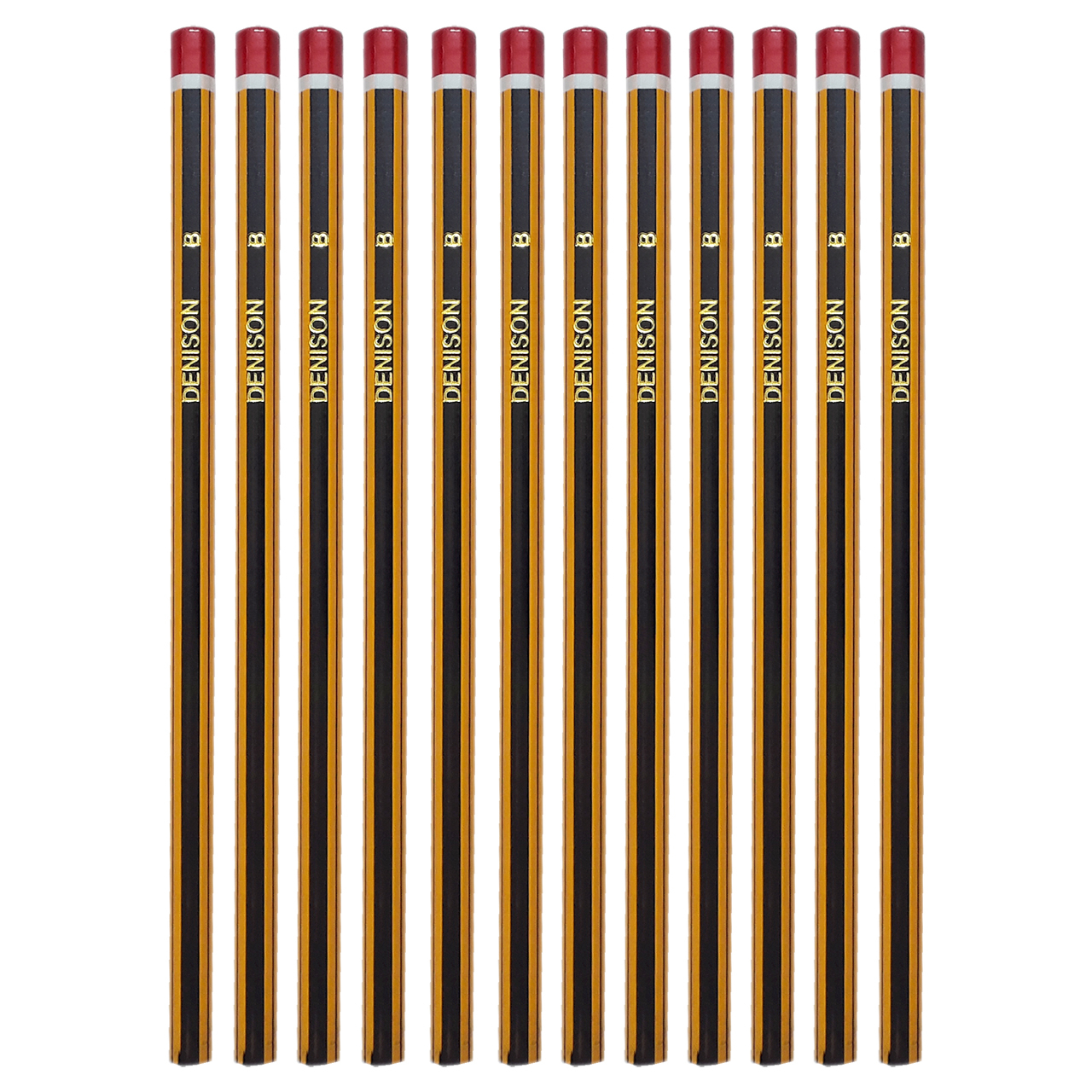 مداد مشکی دنیسون کد B-02 بسته 12 عددی