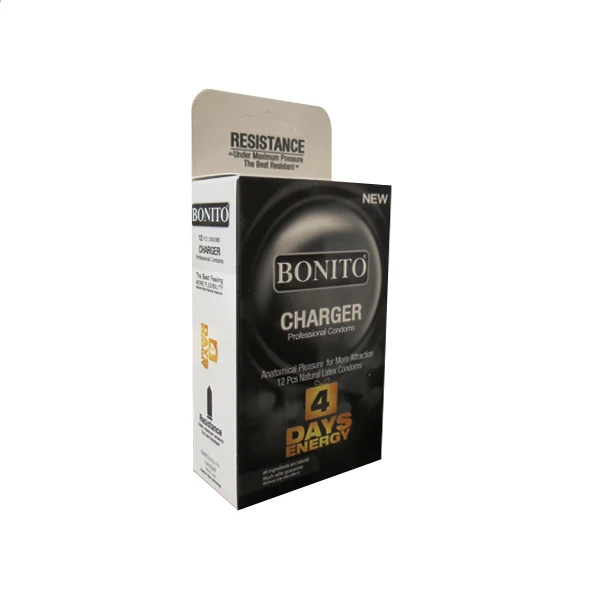 کاندوم بونیتو مدل CHARGER بسته 12 عددی