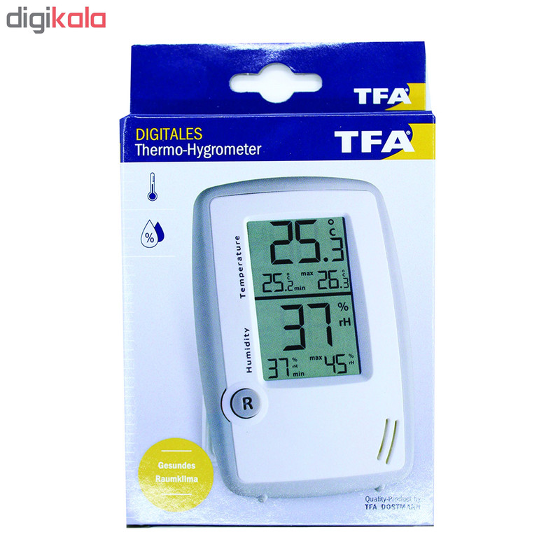 دماسنج و رطوبت سنج دیجیتالی تی اف ای کد 5015-30