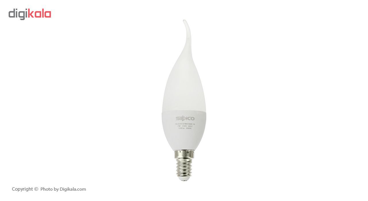لامپ ال ای دی 7 وات سیدکو مدل C37W پایه E14