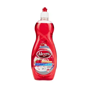 مایع ظرفشویی هگزان مدل Strawberry حجم 750 میلی‌ لیتر