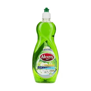 مایع ظرفشویی هگزان مدل Green Apple حجم 750 میلی‌ لیتر