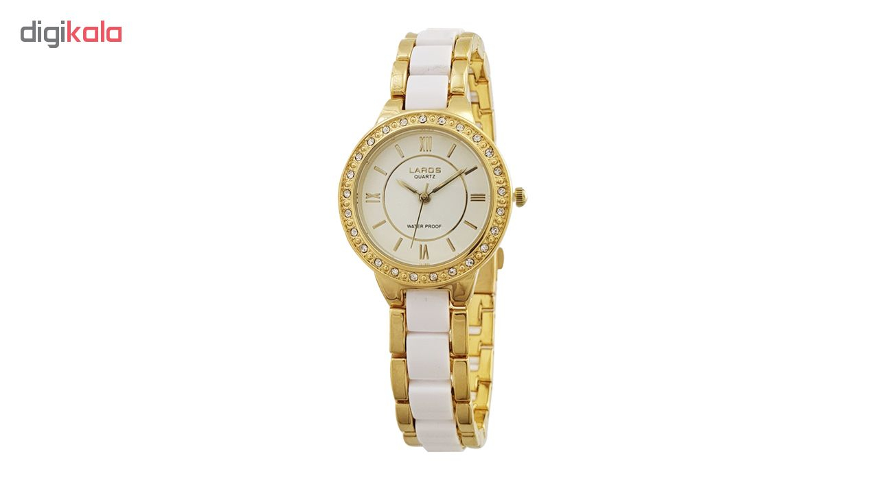 ساعت مچی عقربه ای زنانه لاروس مدل 0917-80100