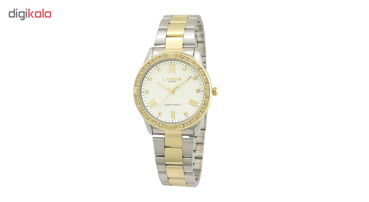 ساعت مچی عقربه ای زنانه لاروس مدل 0716-79776