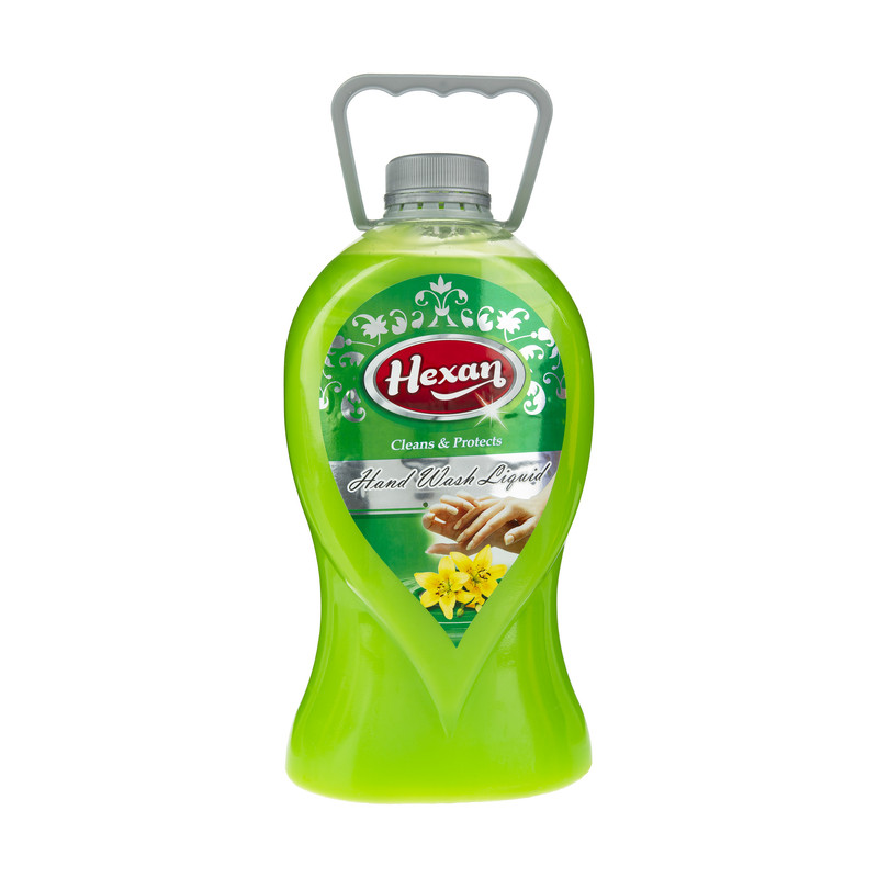 مایع دستشویی هگزان مدل Green حجم 2500 میلی لیتر