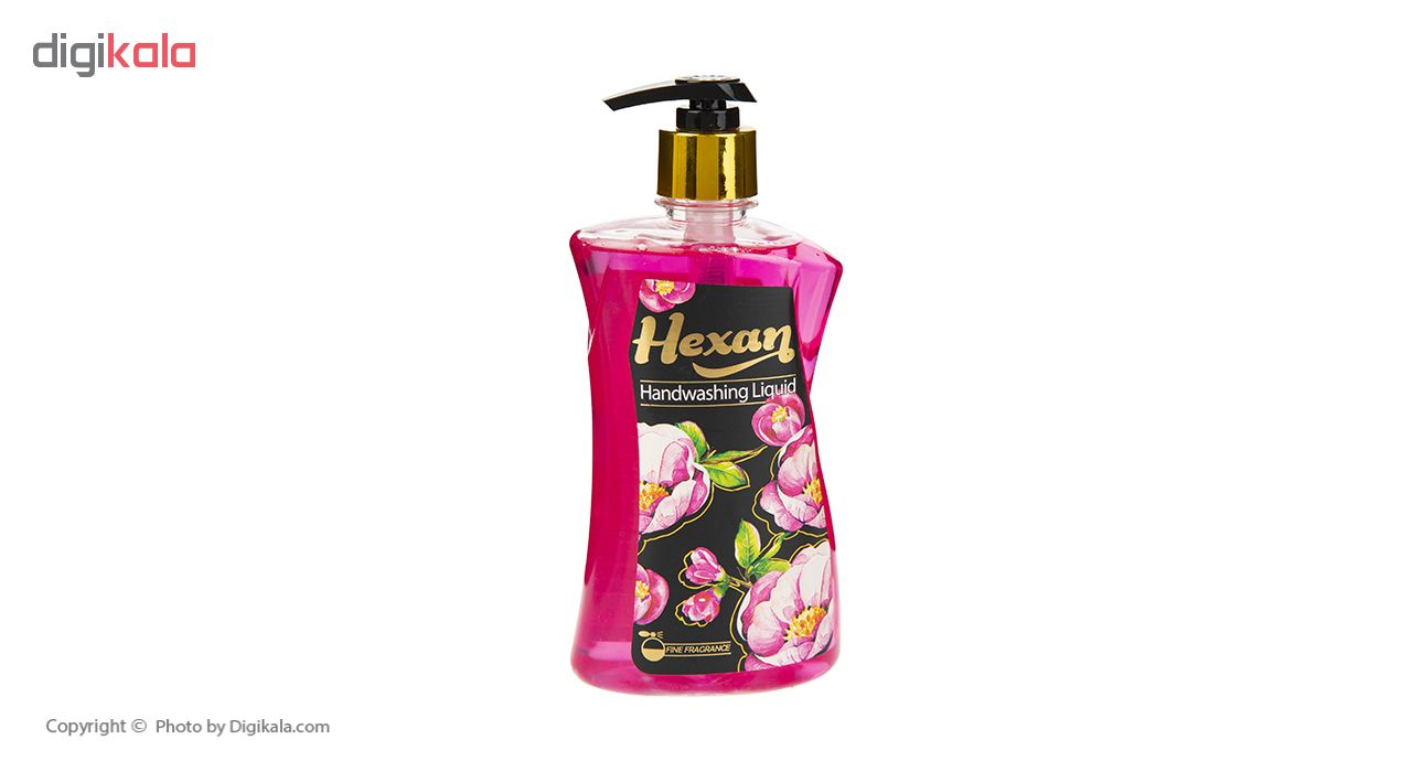 مایع دستشویی هگزان مدل Pink حجم 500 میلی لیتر