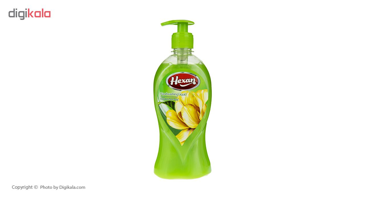 مایع دستشویی هگزان مدل Green حجم 500 میلی لیتر