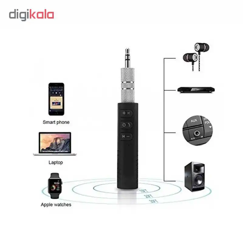 گیرنده بلوتوثی موزیک خودرو مدل B09 کد 102000224