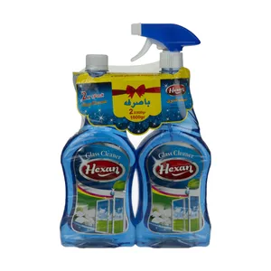 اسپری شیشه پاک کن هگزان مدل Blue حجم 800 میلی لیتر بسته دو عددی
