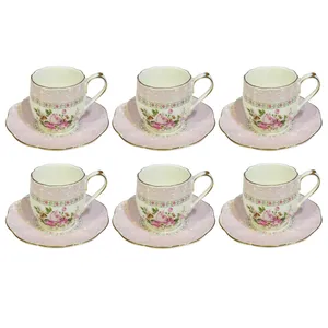 سرویس چایخوری 12 پارچه نوانس مدل altin rose