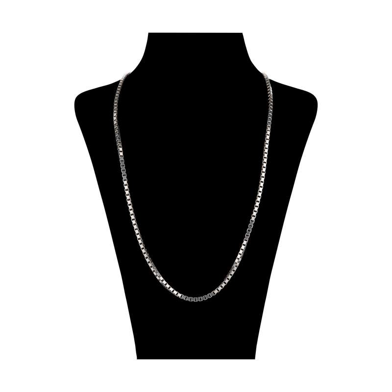 زنجیر نقره زنانه طرح ونیزی کد V003