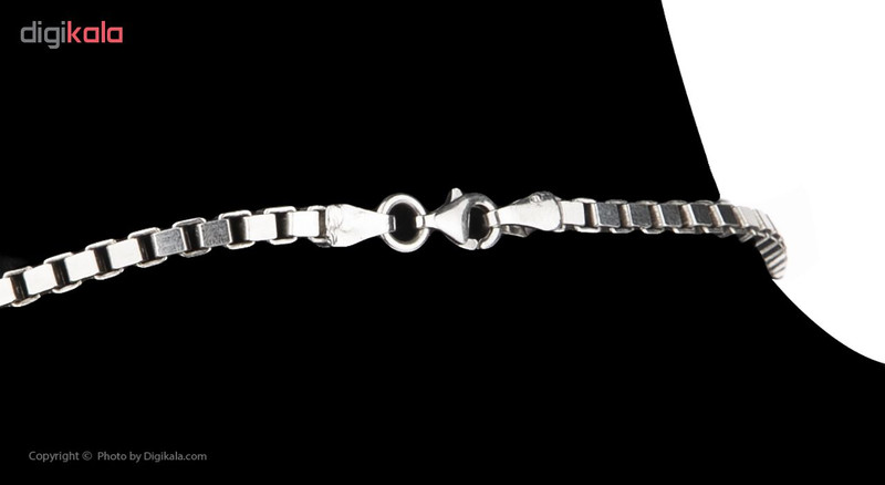زنجیر نقره زنانه طرح ونیزی کد V003