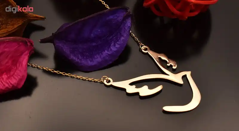 گردنبند طلا 18 عیار زنانه آرشا گالری طرح پرنده کد A2431