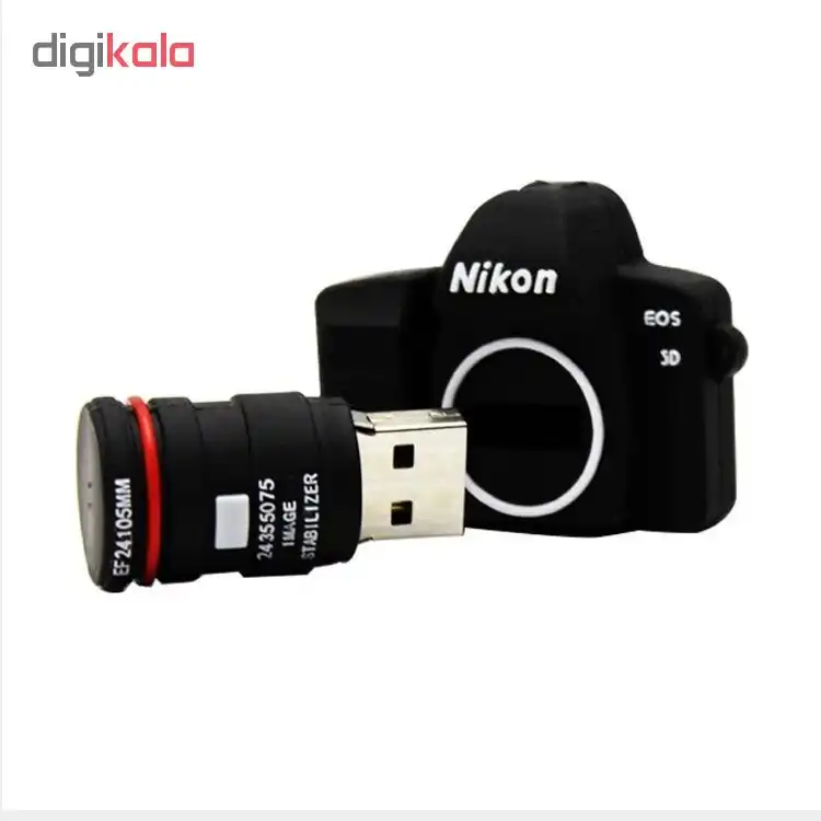 فلش مموری طرح دوربین عکاسی نیکون مدل Ul-CN02 ظرفیت 8 گیگابایت