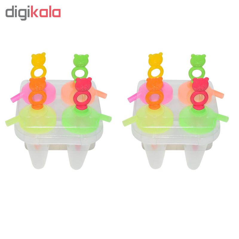 قالب بستنی ستاره مدل Bear بسته 8 عددی قالب بستنی ستاره مدل Bear بسته 8 عددی