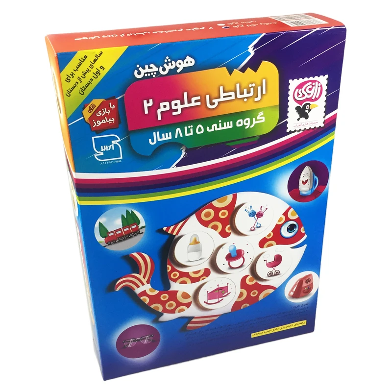 بازی آموزشی زاغک مدل هوش چین کد science 2