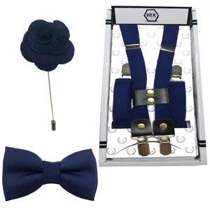 ست پاپیون گل کت و ساس بند مردانه هکس ایران کد SET-SBPG SRM