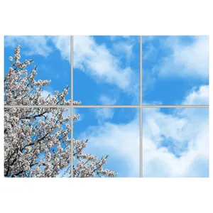 تایل سقفی آسمان مجازی مدل AZ32029 سایز 60*60 سانتی متر بسته 6 عددی