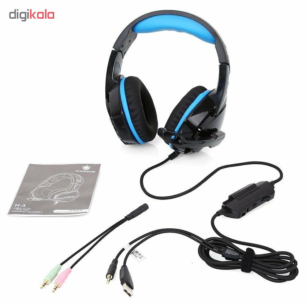 هدفون مخصوص بازی فونیکاس مدل H-3